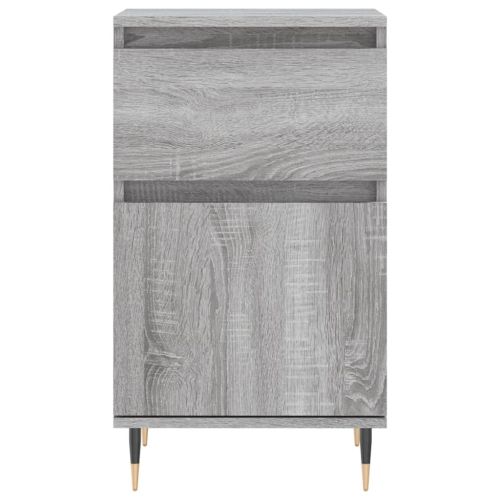 Бюфет сив сонома 40x35x70 см инженерно дърво