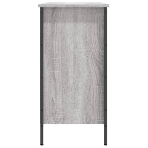 Шкаф за обувки, сив сонома, 100x35x70 см, инженерно дърво