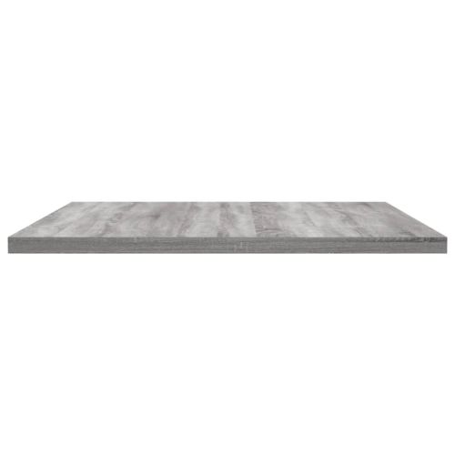 Стенни рафтове 4 бр сив сонома 60x40x1,5 см инженерно дърво