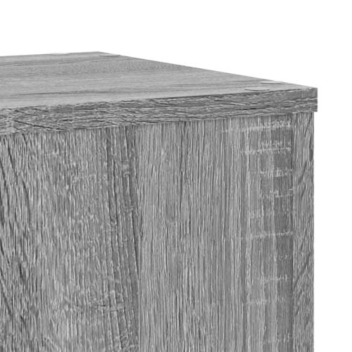 Стойки за растения 2 бр сив сонома 30x30x50 см инженерно дърво
