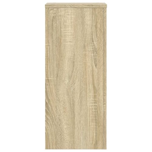 Стойки за растения 2 бр дъб сонома 30x30x70 см инженерно дърво