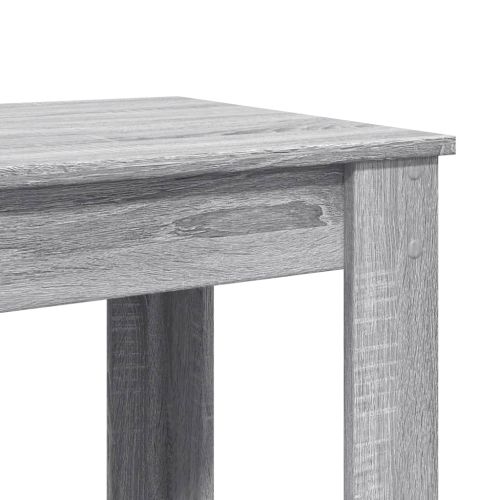 Бар маса, сив сонома, 102x50x103,5 см, инженерно дърво
