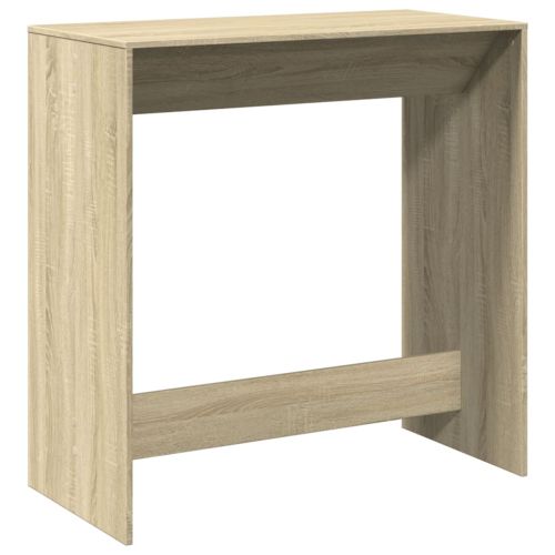Бар маса, сонома дъб, 102x50x103,5 см, инженерно дърво