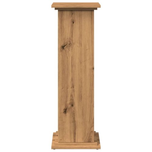 Стойка за витрини със съхранение 31x30x90 см инженерно дърво
