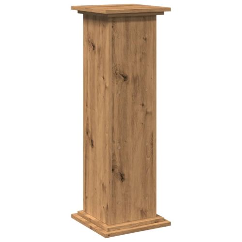 Стойка за витрини със съхранение 31x30x90 см инженерно дърво