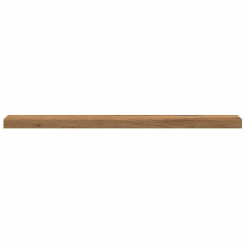 Стенни рафтове 4 бр дъб артизан 40x10x1,5 см инженерно дърво