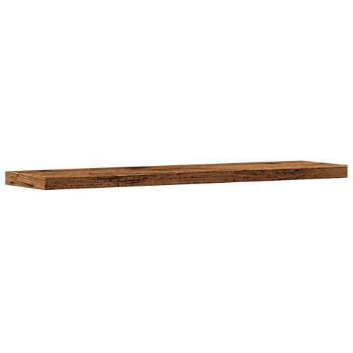 стенни рафтове 4 бр. старо дърво 40x20x1,5 cm инженерно дърво