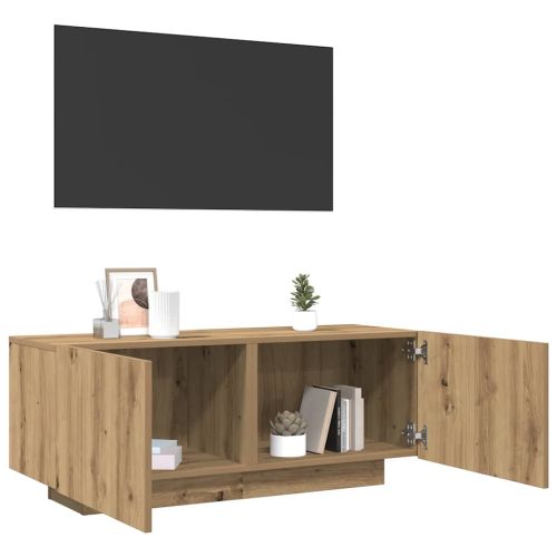 ТВ шкаф Artisan Oak 100x35x40 cm Инженерна дървесина