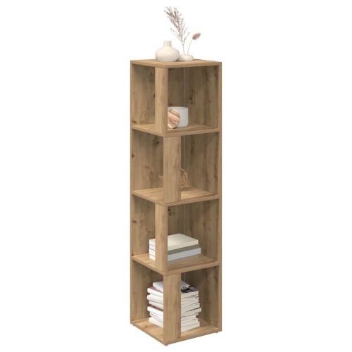 Ъглов шкаф Artisan Oak 33x33x132 cm Инженерна дървесина