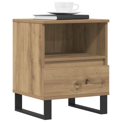 Нощно шкафче Artisan Oak 40x35x50 cm Инженерна дървесина