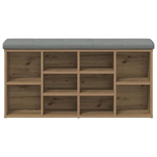 Пейка за обувки Artisan Oak 102x32x50 cm Инженерна дървесина
