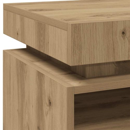 Нощен шкаф с LED осветление Artisan Oak 40x39x48,5 cm