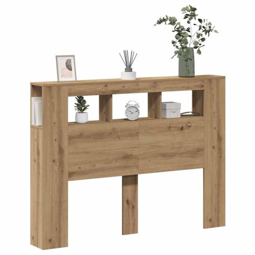 LED табла за глава Artisan Инженерна дървесина