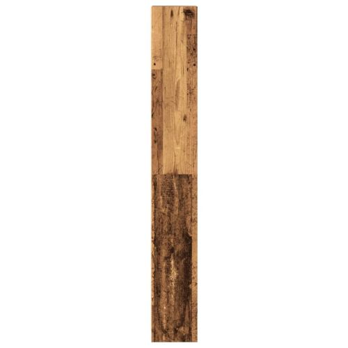Библиотека, старо дърво, 40x24x176 см, инженерно дърво