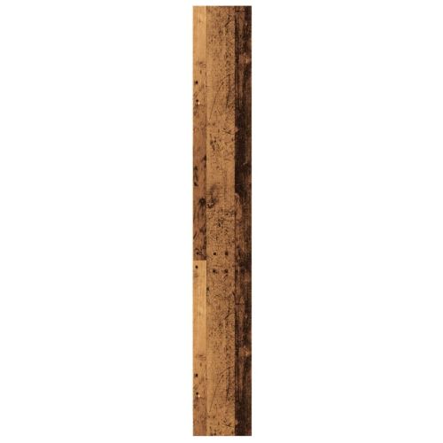 Библиотека, старо дърво, 60x24x176 см, инженерно дърво