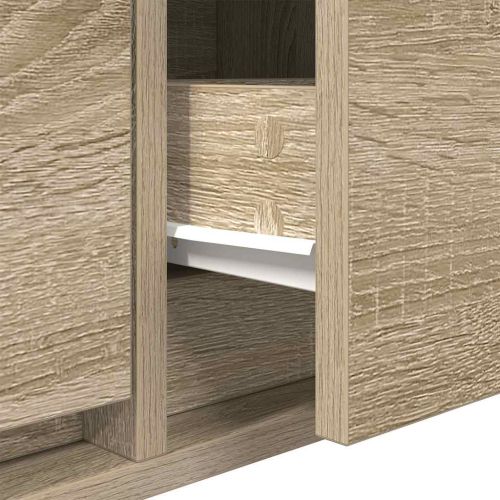 ТВ шкаф Дъб Сонома 60x31x25,5 cm Инженерна дървесина