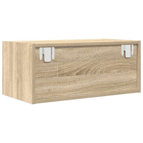 ТВ шкафове 2 бр дъб сонома 60x31x25,5 см инженерно дърво