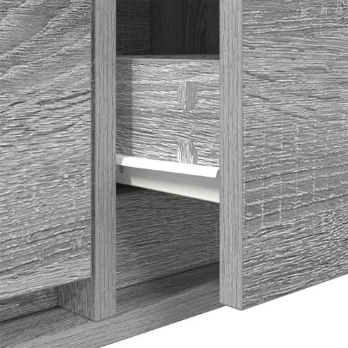 ТВ шкаф Grey Sonoma 60x31x25,5 cm Инженерна дървесина