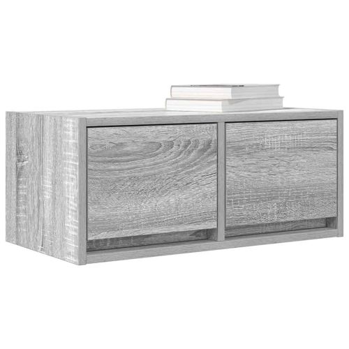ТВ шкаф Grey Sonoma 60x31x25,5 cm Инженерна дървесина