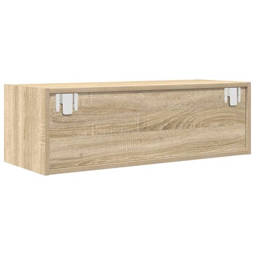 ТВ шкафове 2 бр дъб сонома 80x31x25,5 см инженерно дърво