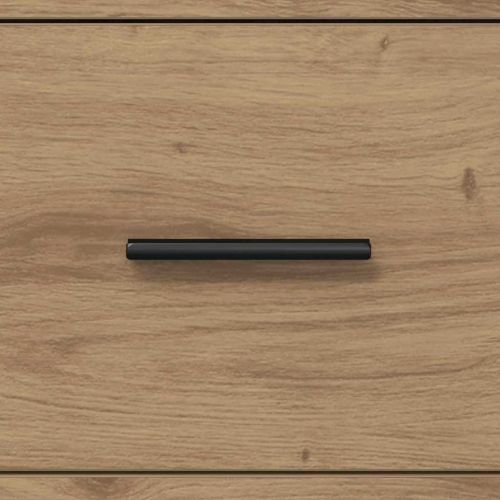 Комплект мебели за баня Дъб 35 x 37,5 x 166 см Инженерно дърво