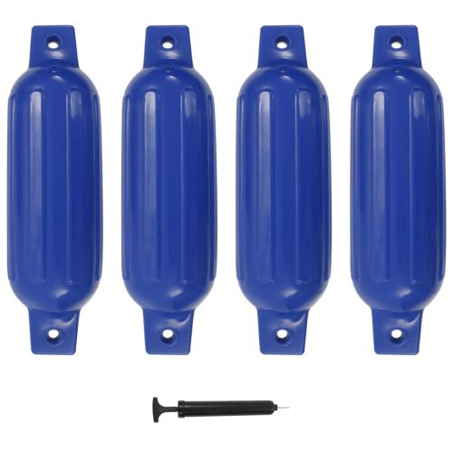 Броня за лодка 4 бр синя 41x11,5 см PVC