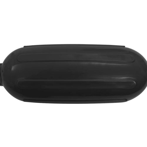Броня за лодка 4 бр черна 41x11,5 см PVC