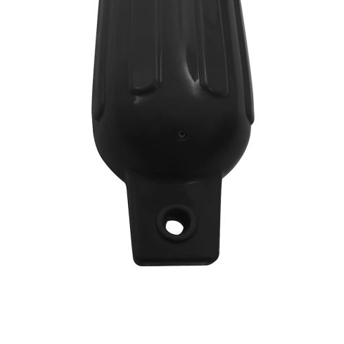 Броня за лодка 4 бр черна 41x11,5 см PVC