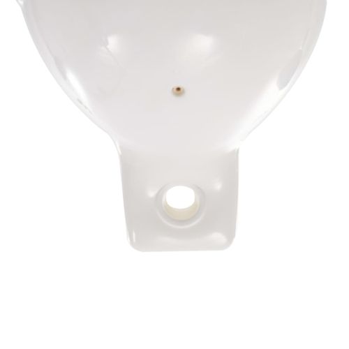 Броня за лодка 4 бр бяла 58,5x16,5 см PVC