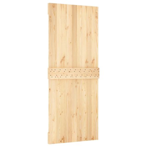 Преплъзваща се врата Естествено и бяло 85 x 210 cm
