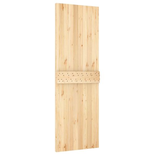 Преплъзваща се врата Естествено и бяло 70 x 210 cm