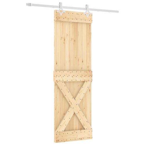Преплъзваща се врата Естествено и бяло 70 x 210 cm