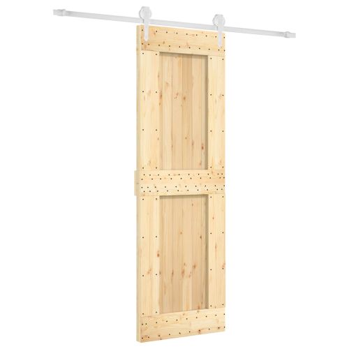 Преплъзваща се врата Естествено и бяло 70 x 210 cm