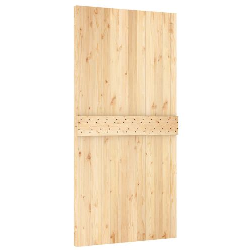 Преплъзваща се врата Естествено и бяло 100 x 210 cm