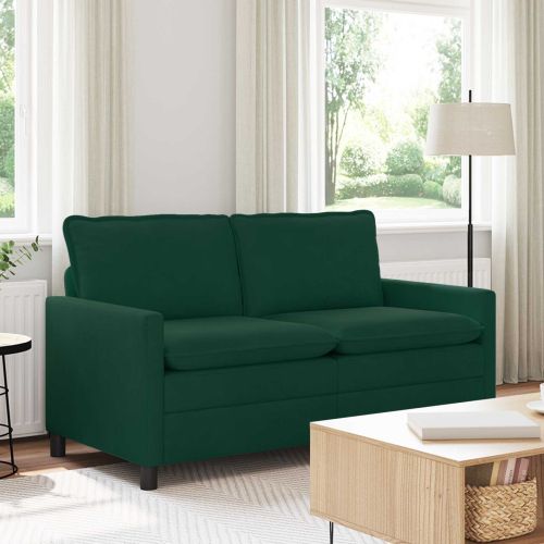 Диван Тъмнозелено 156 x 81 x 87,5 см Кадифе