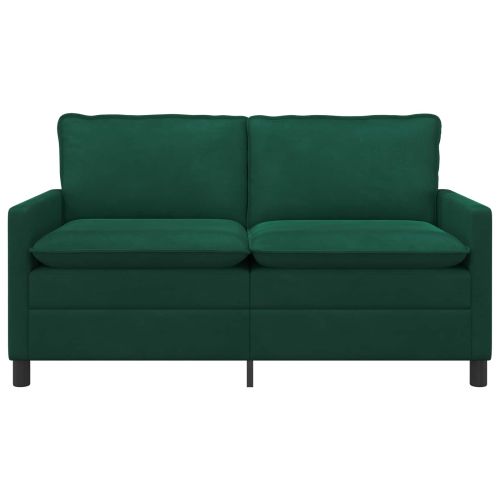 Диван Тъмнозелено 156 x 81 x 87,5 см Кадифе