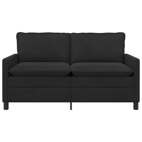 Диван Черно 156 x 81 x 87,5 см Кадифе