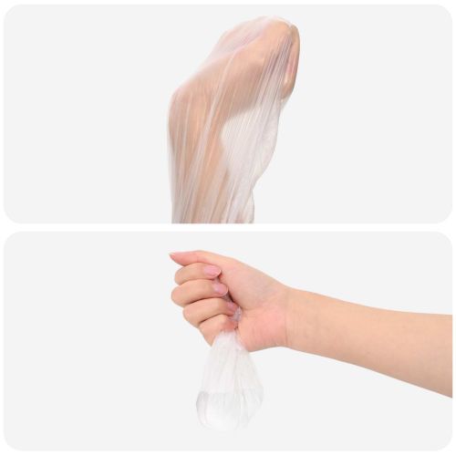 Прахова завеса 6 pcs Прозрачен 400 x 500 cm HDPE