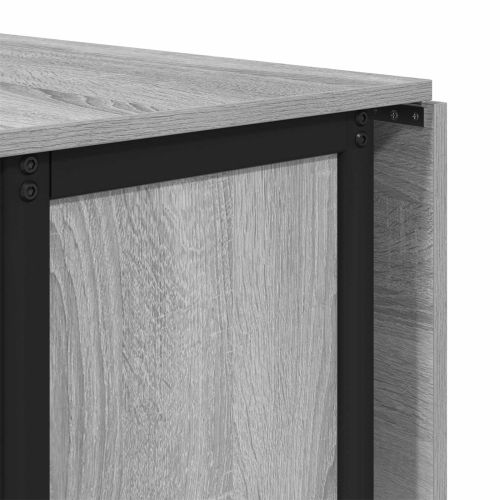 Сгъваема трапезна маса с колелца 130 x 80 x 76,5 см стомана PB