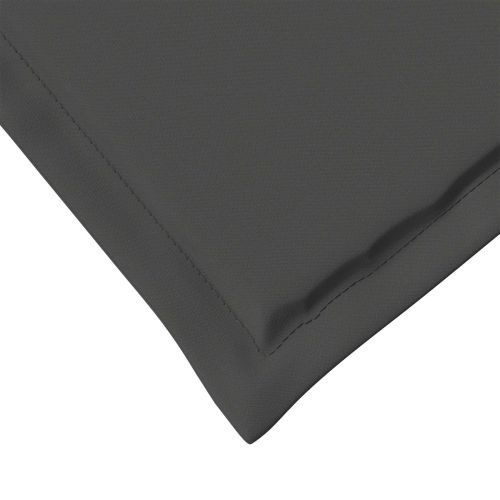 Възглавници за седалки 2 pcs Антрацит 47 x 36 x 2 см Полиестер