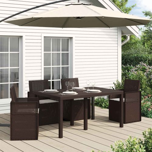 Възглавници за седалки 4 pcs Светлосиво 47 x 36 x 2 см