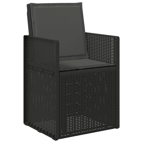 Възглавници за седалката и гърба 2 pcs Антрацит 47 x 45 x 2 см