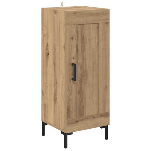 Висок шкаф Дъб 34,5 x 34 x 180 см Инженерно дърво