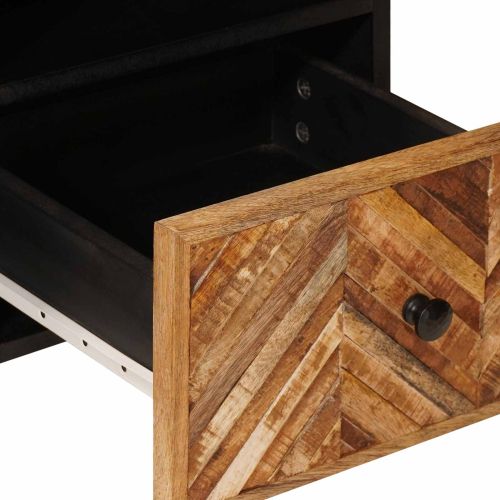 Шкафове за съхранение с чекмедже Кафяво 100 x 33,5 x 46 см