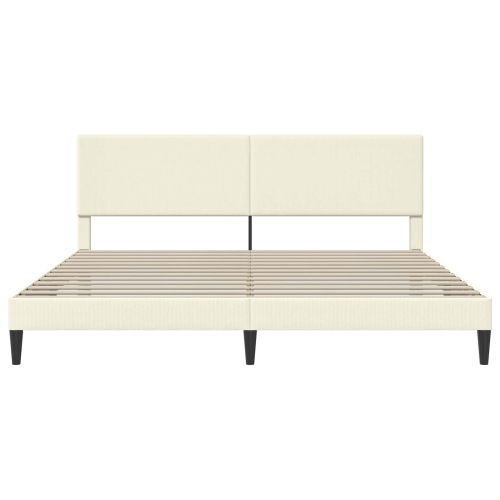 Рамка за легло с таблото Кремаво 200 x 200 cm Кордюрова тъкан