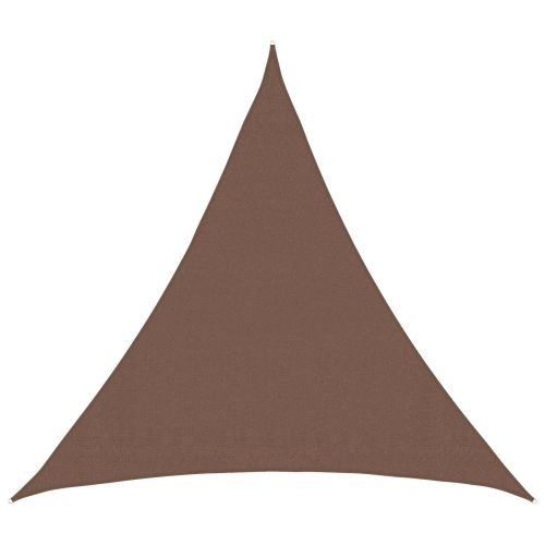 Слънцезащитен плат Кафяво 2 x 2 x 2 m HDPE