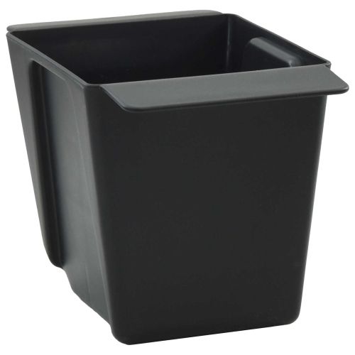Кутиите за цветя за евро палети 24 pcs Черно 13,5 х 9 х 9,5 см