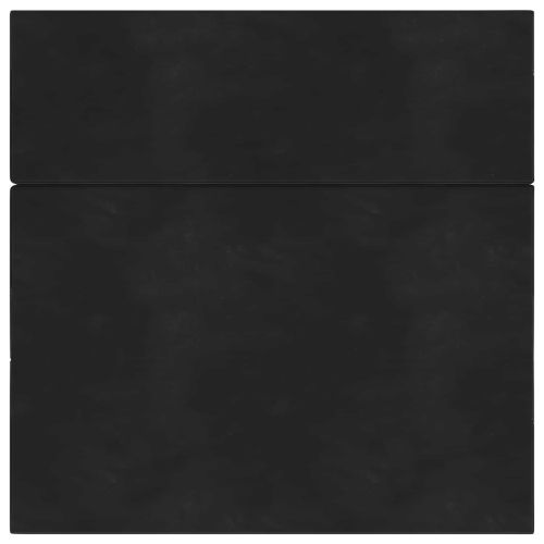 Сгъваем диван легло 200 x 67 x 45 см Черно