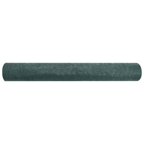 Засенчваща мрежа зелена 1x50 м HDPE 75 г/м²