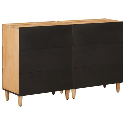 Шкафове за съхранение 2 pcs Кафяво 60 x 33,5 x 75 см